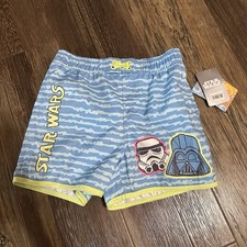 Star Wars UPF 50 Sun Protection Boys 7/8 Swim Trunks NEW shorts