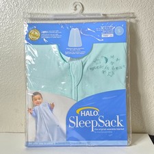 HALO SleepSack The Original 100 Cotton Wearable Blanket Mint Green Size S 0-6M
