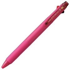 Uni Jetstream Rose Pink Multi Color Ballpoint Pen 0.38mm Black Red Blue Ink
