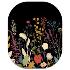 Small Mouse Pad, 6 x 7 Inch, Oval Mini Mouse Pad with Non-Slip Rubber Base fo...