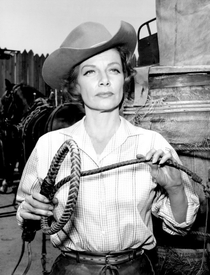 ANN SHERIDAN with a Whip - TV Western Image - 5 x 7 inch Print