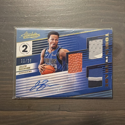Panini Absolute Memorabilia Tools of the Trade Jalen Brunson Auto /5 #2