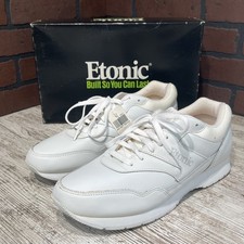 Ethnic Walker Plus Shoes - White EW0110M - NEW Vtg Stock - READ - Men  s Size 11D