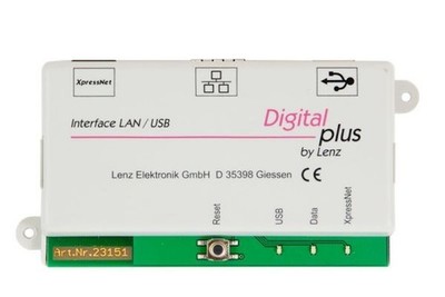 Lenz Digital Plus 23151 LAN/USB/ETHERNET Device Ships From The USA