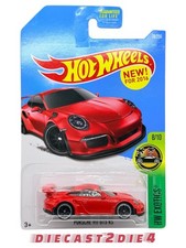 New/Sealed 2015 Hot Wheels PORSCHE 911 GT3 RS #78/250 red Free Shipping!