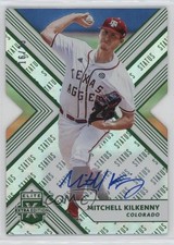 2018 Elite Extra Edition Status Emerald Die-Cut 16/25 Mitchell Kilkenny Auto s3g