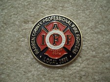 PIÈCE DE DÉFI 3588 POMPIERS PROFESSIONNELS DU COMTÉ DE WARREN