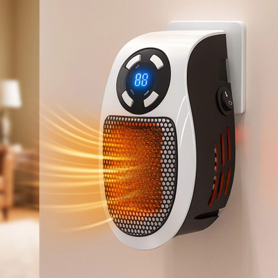 #ad #ad Portable Electric Heater with Smart Thermostat System Adjustable Led Timer Quiet $29.90