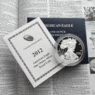 2012-W American Silver Eagle Proof with Box & COA 🇺🇸
