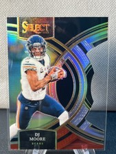 2023 Select Football DJ Moore Reed & Black Die-Cut Bears