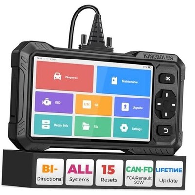  S6 Elite OBD2 Scanner, 2026 Bidirectional Scan Tool, 15 Reset, Active Test, 