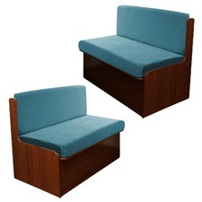 4PCS Rv Dinette Cushion Covers, Outdoor Sofa Covers Washable Seat Covers Furn...