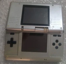 Nintendo DS Original NTR-001(JPN) Handheld Console Only Silver For Parts/Repairs