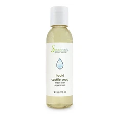 Liquid Castile Soap - Made with Organic Oils by Soapeauty