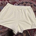 New With Tags Sleep By Cacique Boyfriend Shorts Yellow Size 14/16 Fleece Womens — photo 4