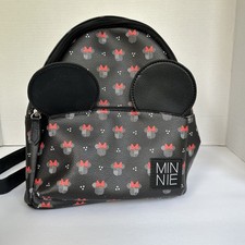 Zaino borsa Disney Minnie Mouse Ears DANI di Danielle Nicole nero rosso