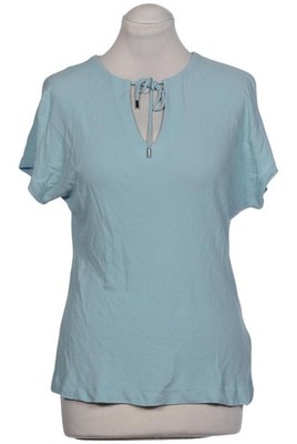 BOSS by Hugo Boss Bluse Damen Oberteil Hemd Hemdbluse Gr. M Hellblau #uz1eceu
