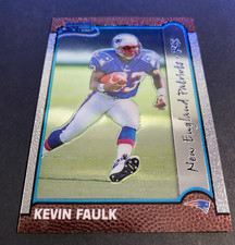 1999 Bowman Chrome Football Kevin Faulk New England Patriots Rookie Card #167. rookie card picture