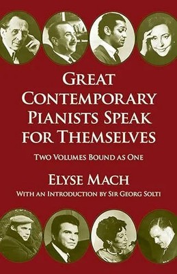Great Contemporary Pianists Speak for Themselves Buch Dover Publications Inc.