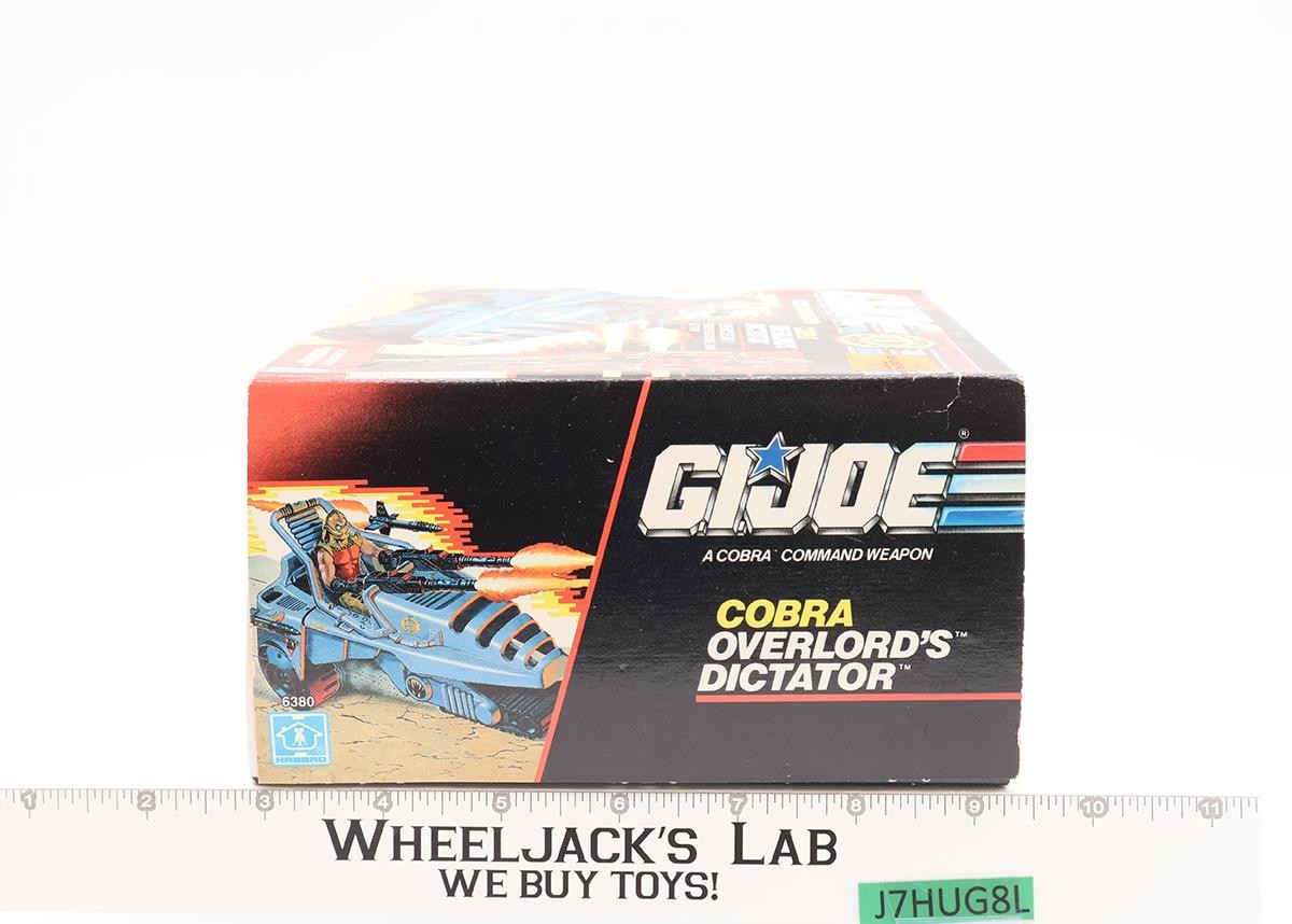 COBRA/COBRA 行動'82～'91 コブラ LIVE Cobra Overlord's Dictator GI Joe 1989 Hasbro Action Figure Vehicle