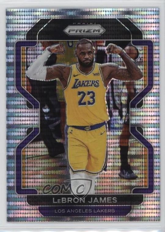 2021-22 Panini Prizm Pulsar Prizm LeBron James #91 9hx