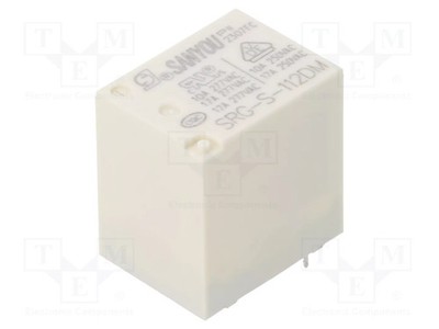 SPST-NO USpule: 12VDC 17A/250VAC SRG Relais: elektromagnetisch