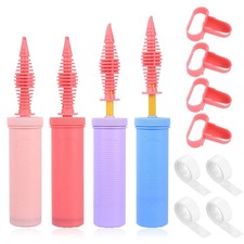 4 Pz Pompa Palloncini, Pompetta per Palloncini, Pompetta Gonfia