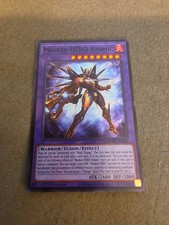 Masked HERO Atomic MZMU-EN016 Super Rare 1st Edition
