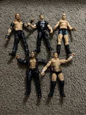 VTG WWE Action Figures Lot Of 6  Undertaker/ ROCK/Shane McMahon 1999 Titan Tron
