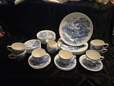 Beautiful 33 Pc Set Of Wedgwood Countryside Dinnerware
