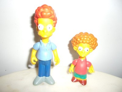 THE SIMPSONS WOS INTERACTIVE LOOSE figure ROD TODD FLANDERS