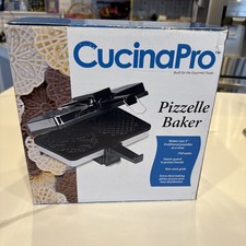 Cucina Pro Non-Stick Electric Italian Pizzelle Iron Baker Maker Machine 220-05NS