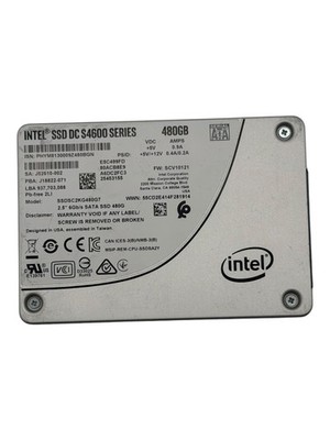 Intel DC S4600 480GB SATA 6Gbps 2.5'' Enterprise SSD SSDSC2KG480G7 AES-256