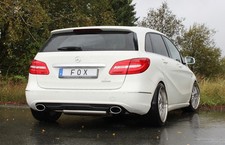 FOX Sportauspuff Mercedes B-Klasse W246, Bj. ab 2011, 140x90mm oval re/li