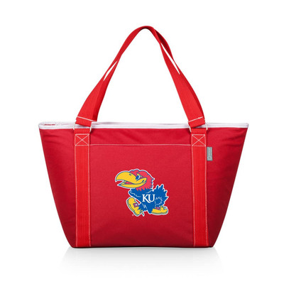 Picnic Time Ncaa Kansas Jayhawks Topanga Cooler Bag - Soft Cooler Tote Bag -