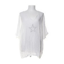 Braez, Top, Größe: XL, Weiß, Baumwolle/Viskose, Damen #CPv