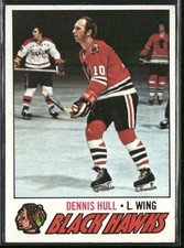 1977-78 Topps Dennis Hull #225 Chicago Blackhawks