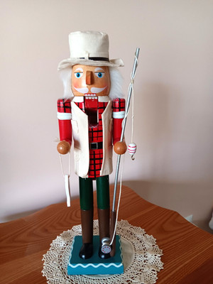Fisherman Nutcracker 15 Tall (2015) Christmas Decor Holiday Cheer