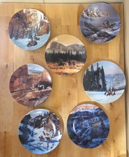 The Faces of Nature Collector's Plates Julie Kramer Cole-Your Choice! Box & COA