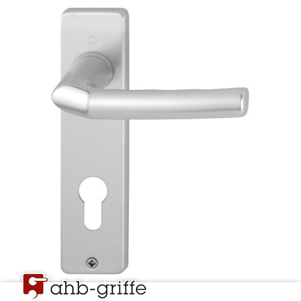 Hoppe TüRdrüCker Birmingham Pz Alu Natur 1117/202KP F1 TüRgriff TüRbeschlag-image