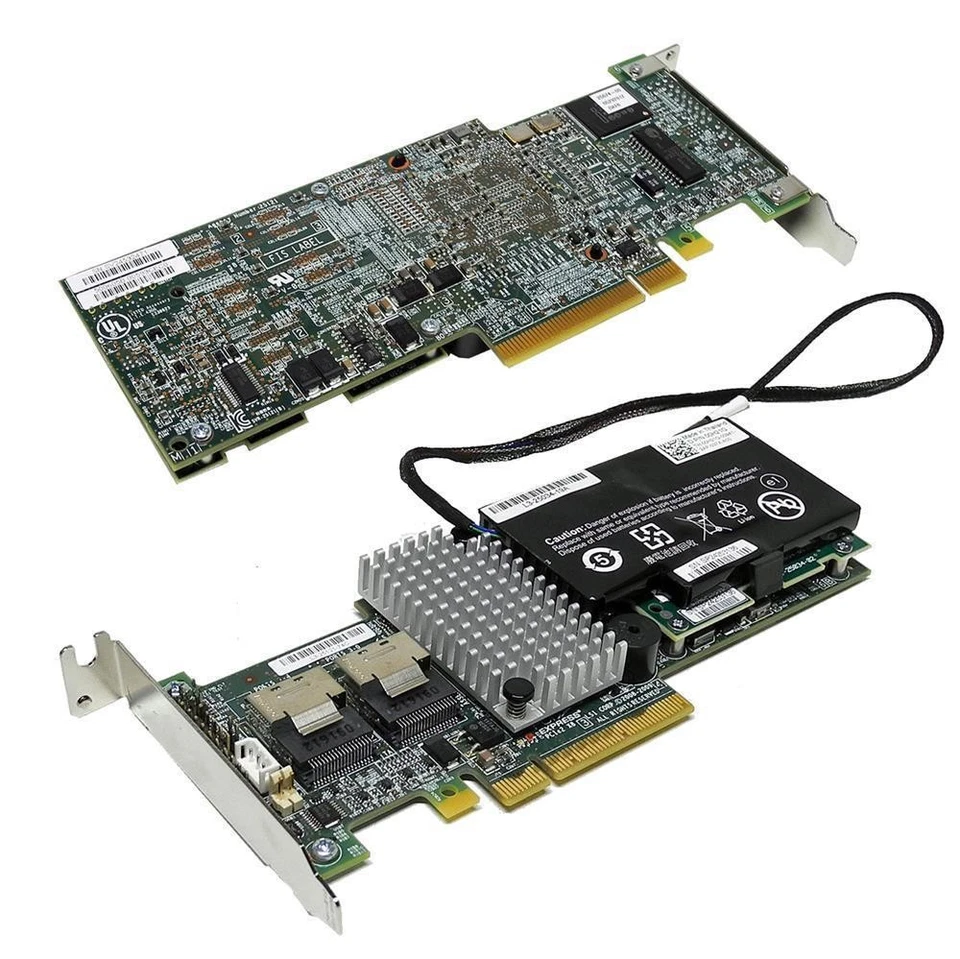 Dell LSI MR 9260-8i 8-Port 6 Gb PCIe x8 RAID Controller L3-25121-74B +BBU - Bild 2 von 4