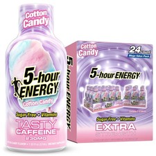 5-hour ENERGY Shot, Cotton Candy 1.93 fl. oz., 24 pk.