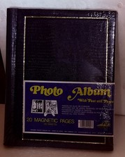 Blue Pioneer Fast Stik Pages Photo Album 20 Magnetic Pages 10 Sheets