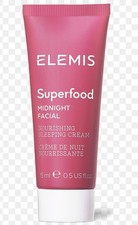 Elemis Superfood Midnight Facial Sleeping Cream 15 Ml 0.5 Fl Oz New