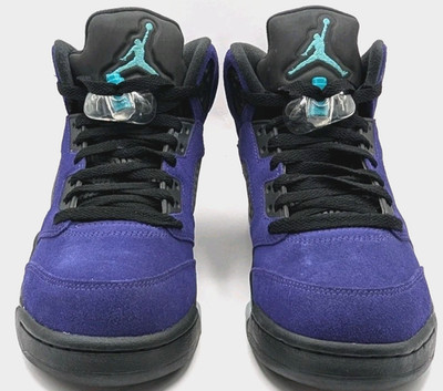 Air Jordan 5 Retro Alternate Grape Men's Basketball Shoes size 8 EXCELLENT w/BOX