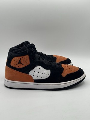Air Jordan Access Shattered Backboard Men's 9 Orange Black High-Top AR3762-008