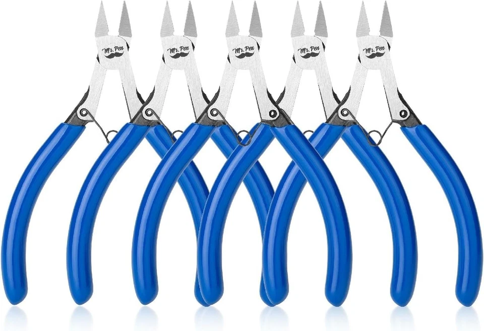 5-Inch Stainless Steel Wire Cutters Set - Ideal for DIY & Professional Use - Image 3 of 4