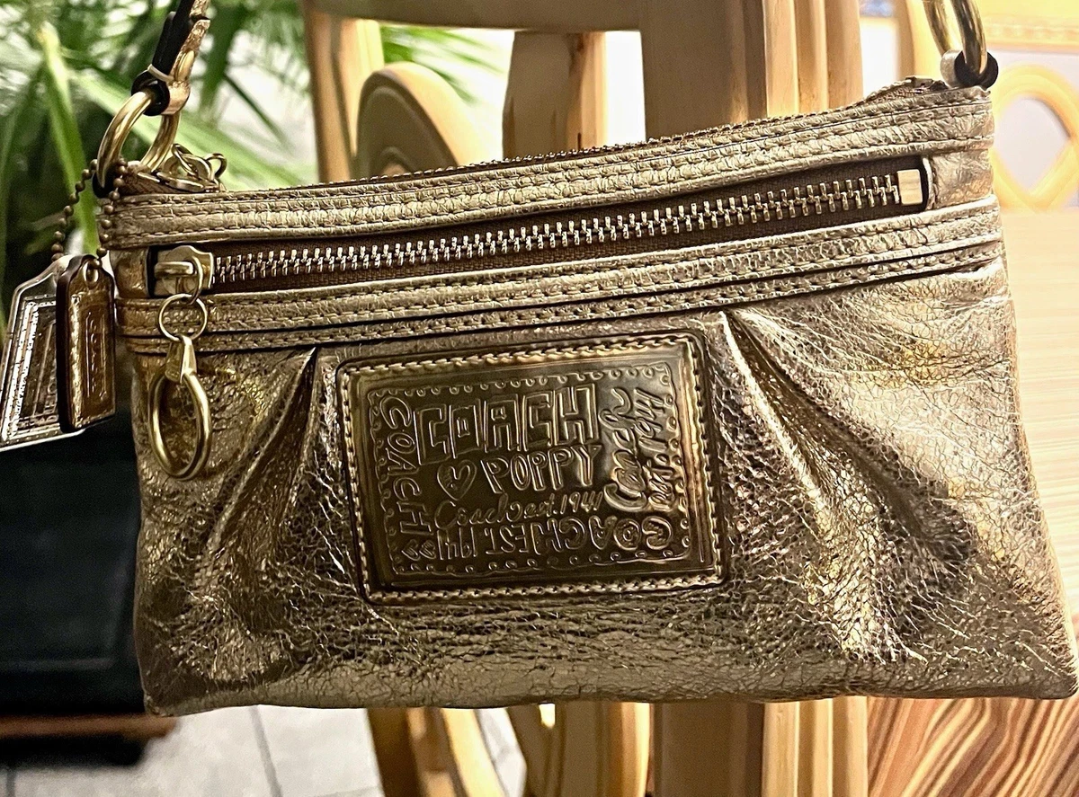 coach gold wristlet products for sale | eBay
