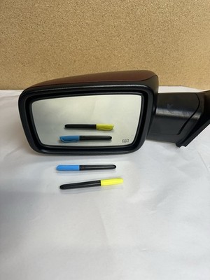 OEM 2014-2017 RAM 1500 Driver Left Side Heated Turn Signal Mirror Red 5RR791RPAD