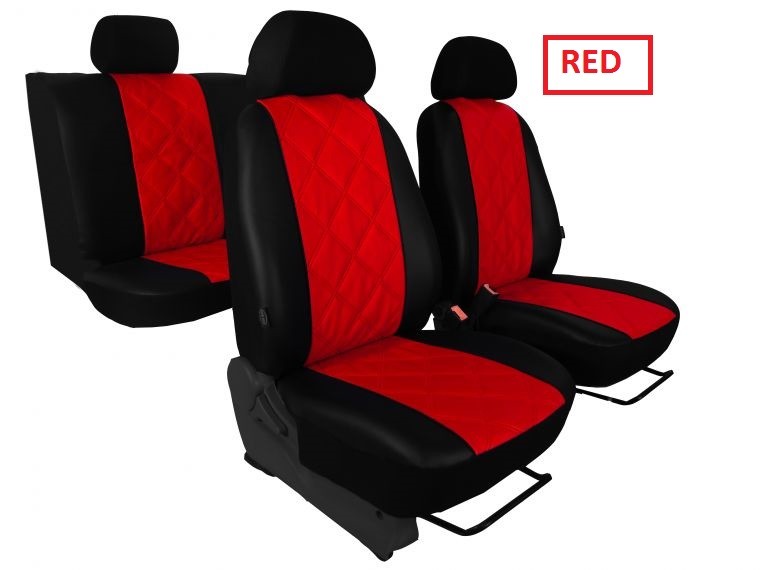Eco-Leather Tailored Full Set Seat Covers Ford Fiesta Mk7 2008